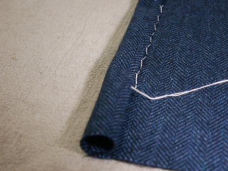 服飾技術の話 流しまつり縫い